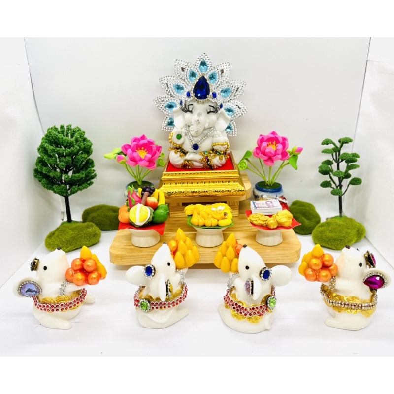 หนูมุสิกะ นกฮูกพระแม่  หนูพระพิฆเนศ ราคาต่อตัว  หนูถวายพระพิฆเนศ ติดเครื่องประดับ หนูมุสิกะขอพร บริวารพิฆเนศ ราคา ถูกที่สุด ดีลบีเคเค แกลเลอรีภาพที่ 5