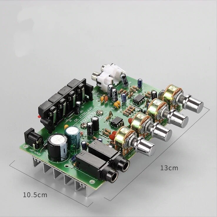 บอร์ดขยายเสียง 15W+15W พร้อมช่องไมค์