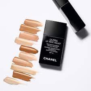 แบ่งขาย 1-3g รองพื้นเนื้อกำมะหยี่รุ่นใหม่ CHANEL ULTRA LE TEINT VELVET FOUNDATION