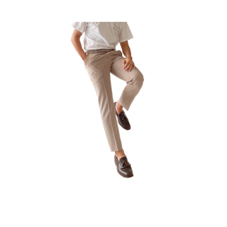 กางเกง สแล็ค ขาเต่อ แสลค 5ส่วน ทำงาน ผู้ชาย กางเกงขาเต่อ ทรง Slim fit Korean SLACK : CU PANTS