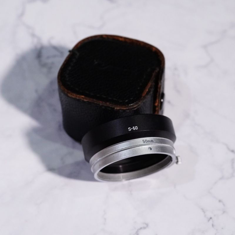 Canon  Hood S-50 ขนาด 48mm. for 50 mm. f1.4 LTM