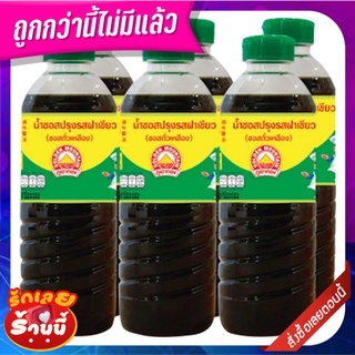 ภูเขาทอง ซอสฝาเขียว 500 มล. x 6 ขวด Golden Mountain Sauce Green 500 ml x 6 Bottles