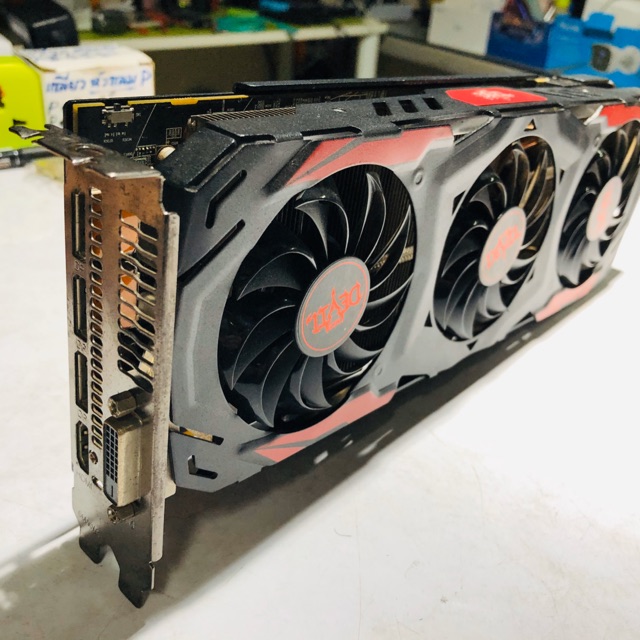 Powercolor rx570 замена вентилятора