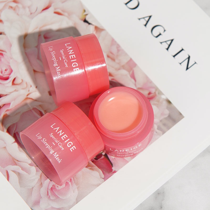Laneige Lip Sleeping Pack 3g ทรีทเมนต์บำรุงริมฝีปาก มาสก์สำหรับริมฝีปาก 😘 （ไม่มีแปรงทาปาก）