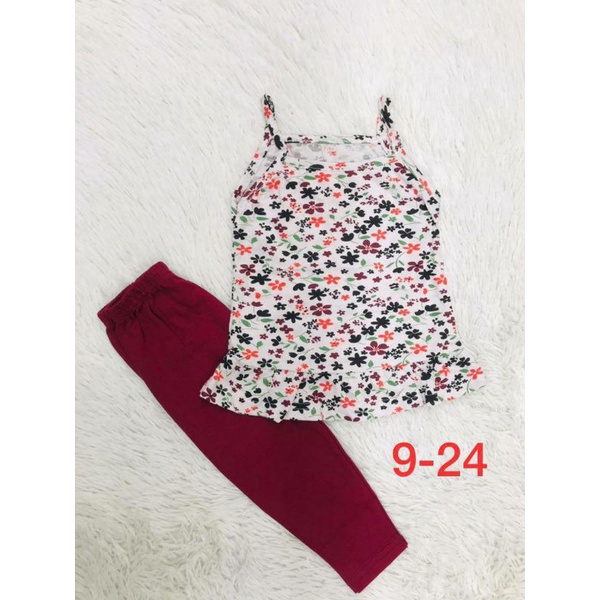 (Mama Ida Shop stok เสื้อกล้าม Baby 9-24m