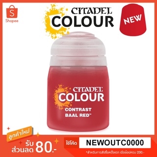 [Contrast] Baal Red - Citadel Colour สีอะคริลิคสูตรน้ำ ไร้กลิ่น ไร้สารพิษ