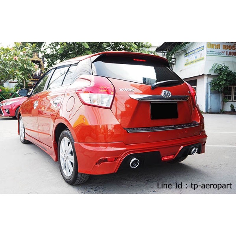 ชุดแต่งสเกิร์ตรอบคัน Toyota Yaris MDP ยาริส 2014 2015 2016 2017 จาก Tp-Autopart