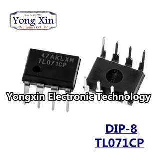 เครื่องขยายเสียง TL071CP TL071 DIP-8 10 ชิ้น