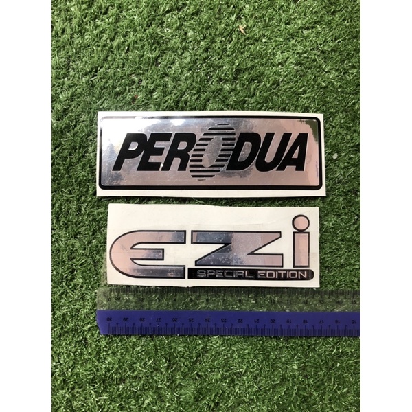PERODUA KELISA EZI SPECIAL EDITION เครื่องตัดสติ๊กเกอร์ (CHROME+สีดํา)