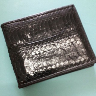 Cobra wallet กระเป๋าสตางค์หนังงูแท้ control by citesMen s Wallet Genuine Leather Snake Cobra To