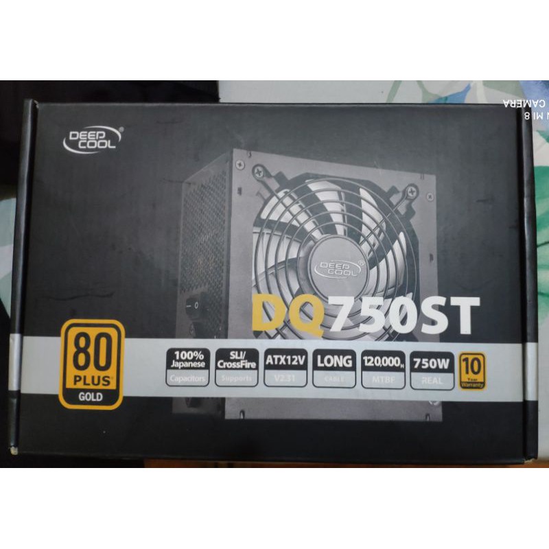 PSU DEEP COOL DQ750ST 80PLUS GOLD ใหม่มากอายุไม่ถึง4เดือน
