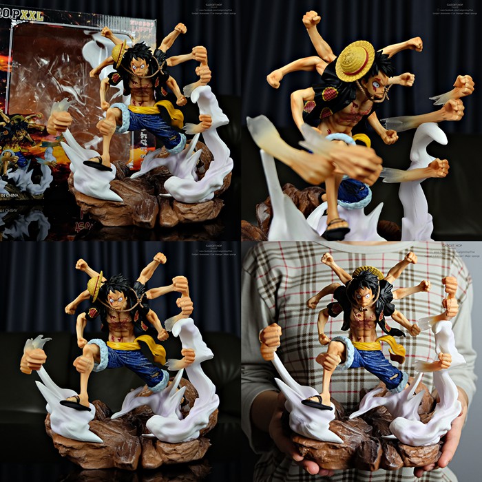 ลูฟี่ หมัดกระจาย 25.5cm P.O.P XXL ลูกค้าใหม่มีส่วนลด 100.- บาท กดรับ CODE ได้เลยครับ