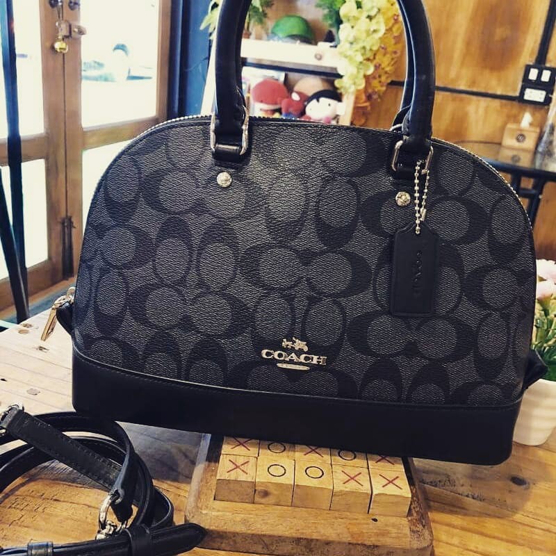 COACH MINI SIERRA SATCHEL IN SIGNATURE CANVAS