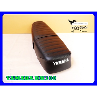 YAMAHA DX100 "BLACK" COMPLETE DOUBLE SEAT  // เบาะ เบาะรถมอเตอร์ไซค์ สีดำ หนังพีวีซี งานจริงสวยมาก สินค้าคุณภาพดี