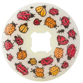 OJ | 60mm 99a  Boserio Ladybugs Original White Skateboard Wheels