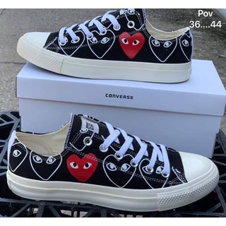 รุ่นใหม่ Comme Des Gracons Play x Converse Chuck 70 แถมกล่อง