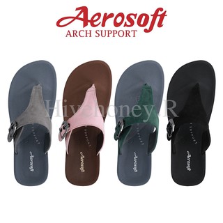 ☁️FW8161☁️ รองเท้าแตะเพื่อสุขภาพ aerosoft arch support(แอโร่ซอฟ)