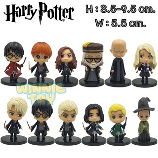 โมเดล แฮรี่พอตเตอร์ 12 แบบ ฐานดำ winnietoys