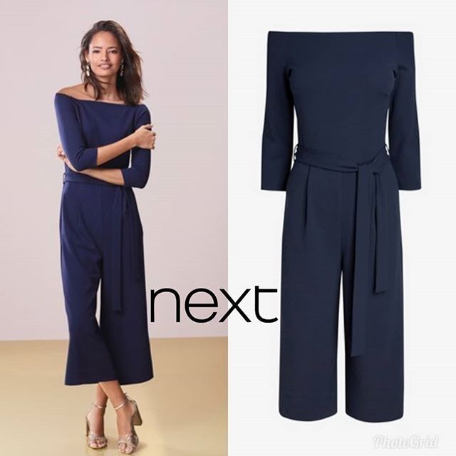 next boat neck jumpsuit