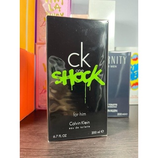 Ck One Shock for Him EDT **200ml กล่องซีล #calvinklein