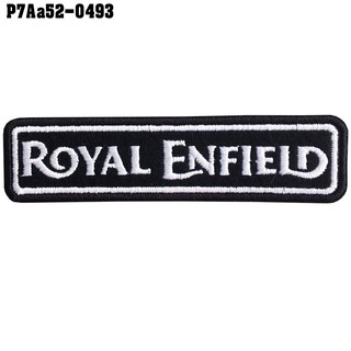 อาร์มติดเสื้อ ROYAL ENFIELD อาร์มROYAL ENFIE อาร์ม รอยัล เอนฟิลด์ อาร์ม มอเตอร์ไซค์ สินค้าผลิตในประเทศไทย พร้อมจัดส่ง