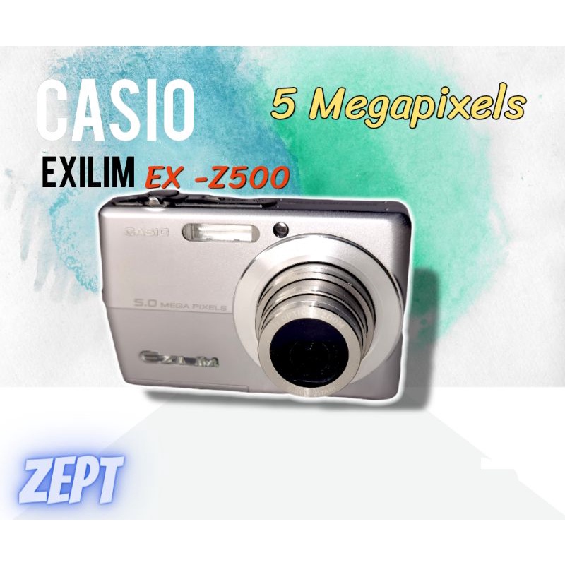 CASIO EXILIM EX-Z500 シルバーCASIO - デジタルカメラ