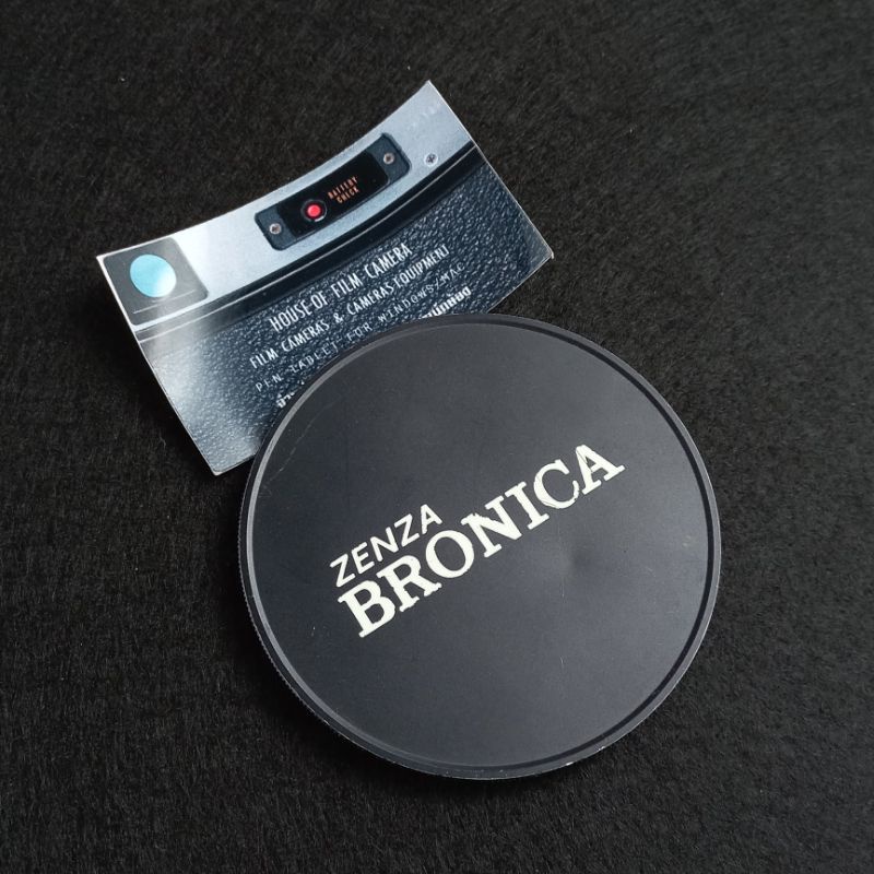 ฝาปิดหน้าเลนส์ Zenza Bronica 95mm ฝาเหล็กแบบหมุนเกลียว