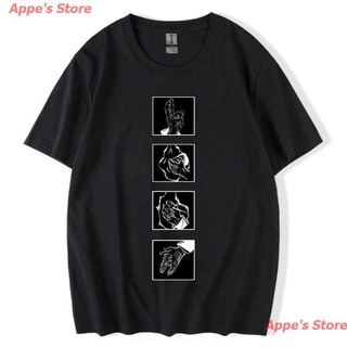 Appes Store New Anime Jujutsu Kaisen มหาเวทย์ผนึกมาร เสื้อยืดผ้าคอตตอน Shirts Itadori Yuji Ryomen Sukuna Megumi Fushigu