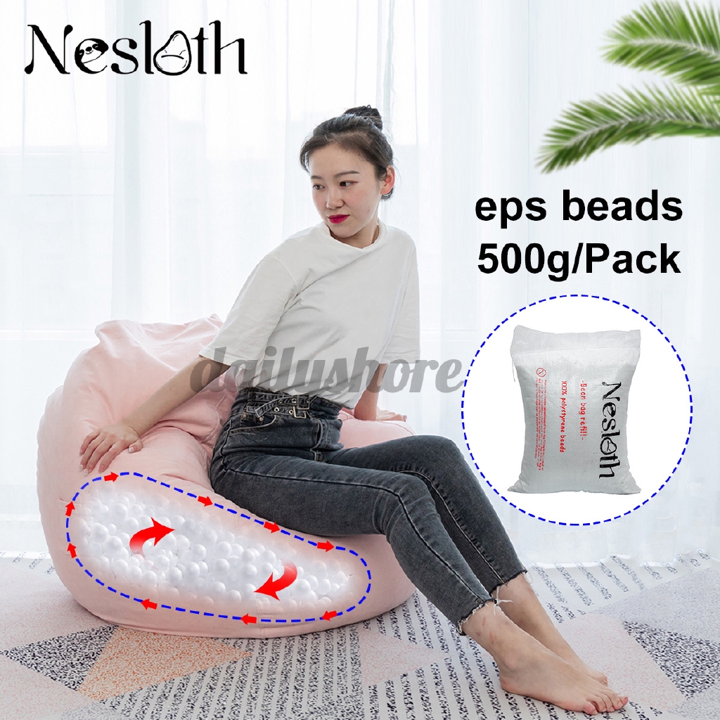 Nesloth 500g Eps Beads Bean Bag Refill, How Do I Refill A Bean Bag Chair