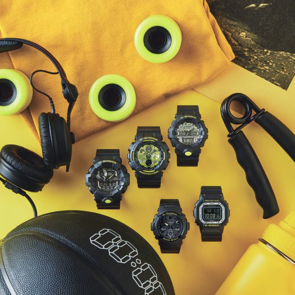 CASIO G-Shock นาฬิกาข้อมือผู้ชาย สายเรซิน รุ่น AWR-M100SDC-1ADR (สีดำ) #4