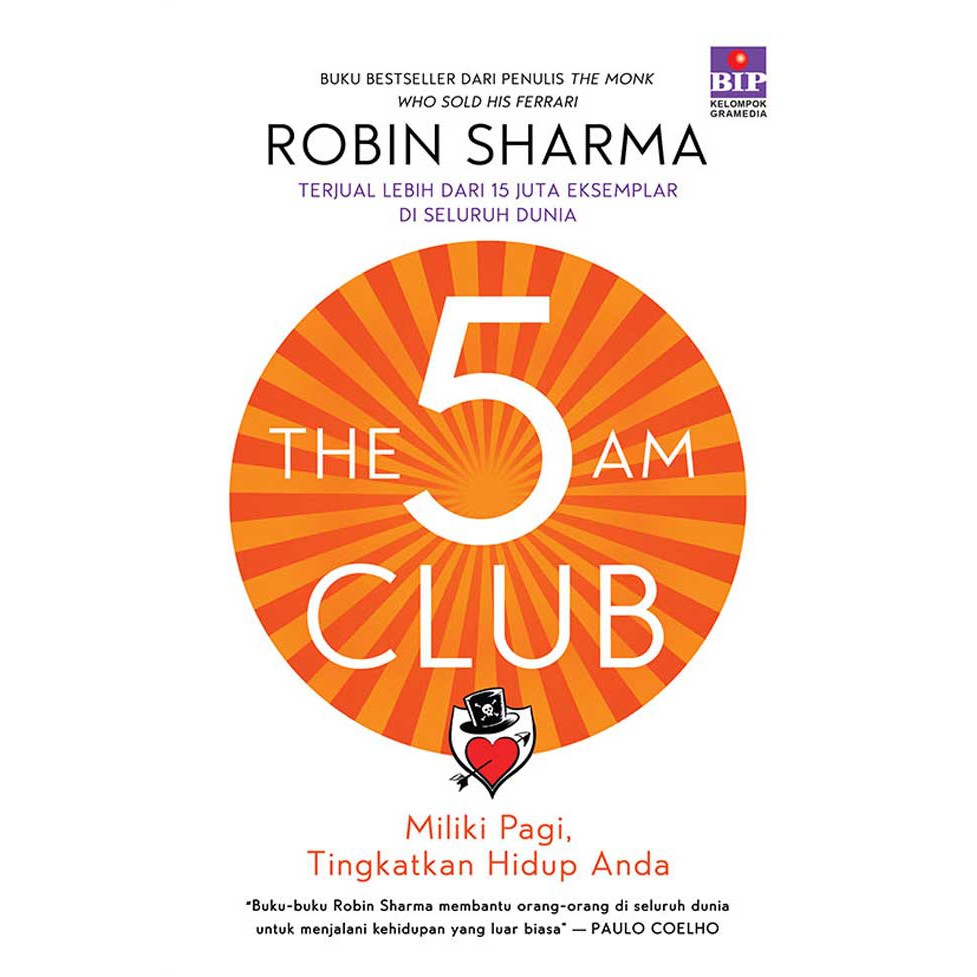 Gramedia Bogor - The 5 Am Club
สร้างกิจวัตรยามเช้าสําหรับชีวิตของคุณระดับขึ้น