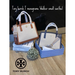 Tory burch T monograme Walker small sacthel  Code:B7D150465  แบรนด์แท้ 100% งาน Outlet