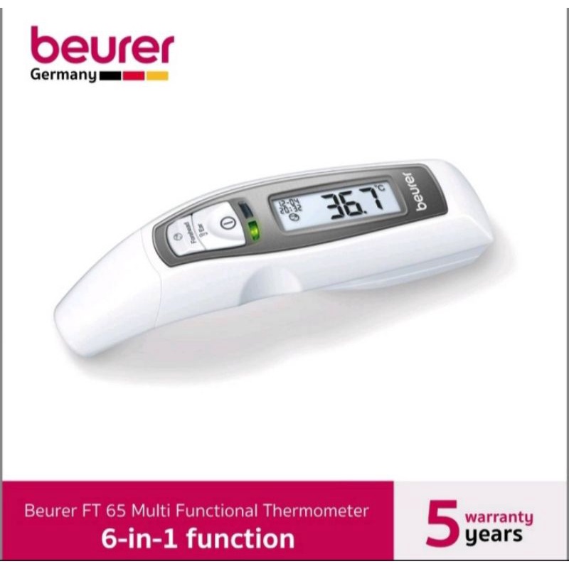 Beurer(เยอรมัน)เครื่องวัดอุณหภูมิร่างกายแบบมัลติฟังก์ชัน รับประกัน5ปี