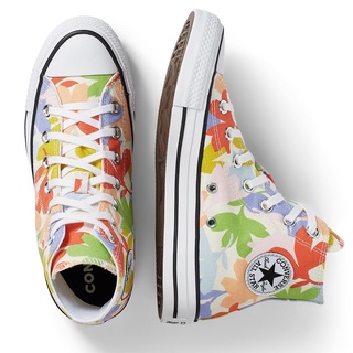 Converse คอนเวิร์ส รองเท้าผ้าใบ รองเท้าลำลอง สำหรับผู้หญิง W Chuck All Star HI - Floral Print 570805CU1MC (2290)