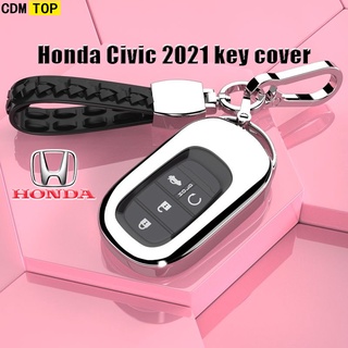 ใหม่ เคสกุญแจรีโมตรถยนต์ TPU ไร้กุญแจ อุปกรณ์เสริม สําหรับ Honda Civic 2022 FE HRV FE HRV 2021