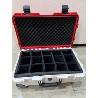 [กรุงเทพฯ ส่งด่วน 1 ชั้วโมง] - HARDCASE HL-5129 พร้อมช่อง - สีเเดงขาว