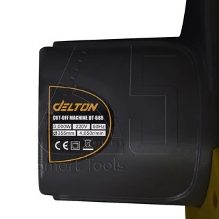 DELTON แท่นตัดไฟเบอร์ เครื่องตัดไฟเบอร์ 14 นิ้ว รุ่น DT-688 พร้อมแกนล็อคชิ้นงานแบบปลดเร็ว Cut-Off Machine