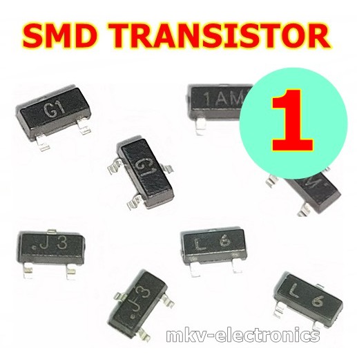 10ตัว ทรานซิสเตอร์ชิป SS8050(Y1) MMBT5551(G1) 2SC1623(L6) S8050(J3Y) MMBT3904(1AM)