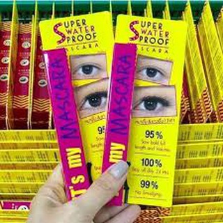 มาสคาร่าสูตรกันน้ำ มาสคาร่าชมจันทร์ Mascarachomchan It s my mascara มาสคาร่าที่มาพร้อมกับหัวแปรงพิเศษ