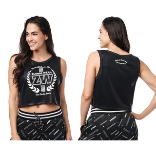 For Zumba Lovers Crop Tank (เสื้อกล้ามแบบครอปออกกำลังกายซุมบ้า)