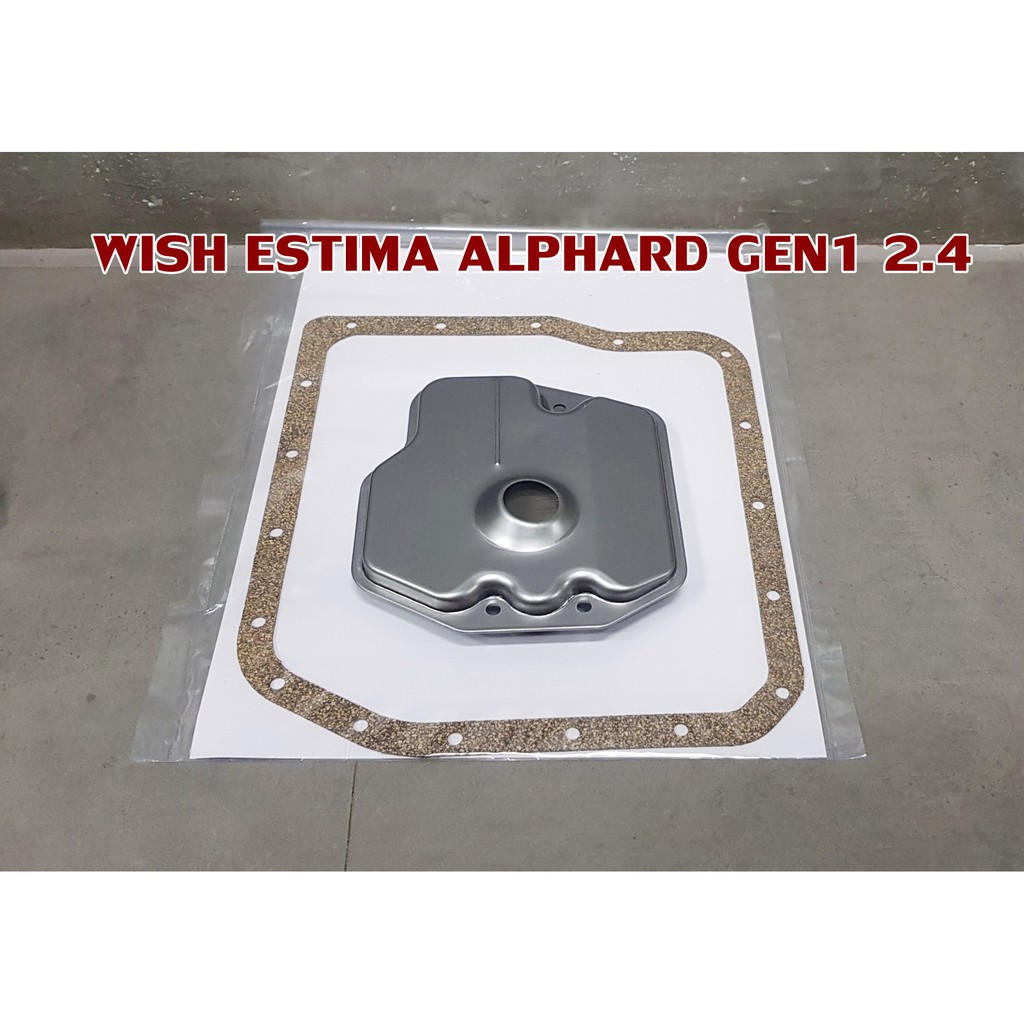 กรองเกียร์ออโต้+ประเก็นของเทียบ TOYOTA  ESTIMA WISH ALPHARD GEN 1 2.4 HARRIER GEN 1,GEN 2  2.4 WTR-3