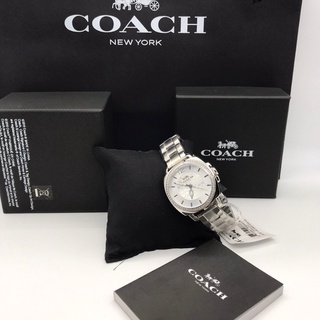 COACH 14501700 35 mm.  WOMENS BOYFRIEND SMALL BRACELET WATCH เข็มรูปตัวC