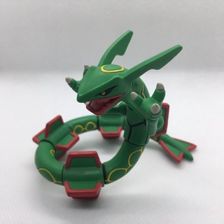 ฟิกเกอร์ โมเดล โปเกมอน เร็คควอซา ของแท้ สูง 2.8 นิ้ว Reyquaza Pokemon figure Takara Tomy