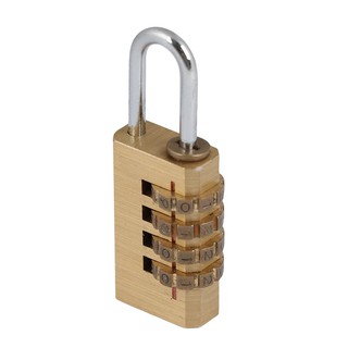 กุญแจรหัส 4DIGIT 21 มม. (2.1 x 5.2 x 0.8 ซม.) COMBINATION PADLOCK 4-DIGIT 21MM