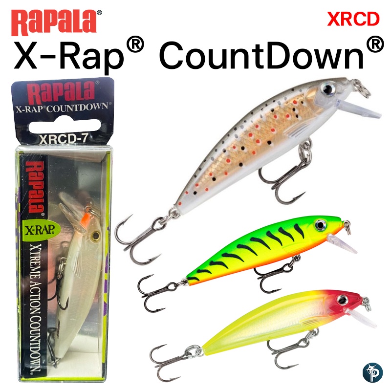เหยื่อปลอม Rapala X-rap Countdown XRCD-5