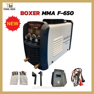 BOXER ตู้เชื่อม Inverter ตู้เชื่อมไฟฟ้า รุ่น F-650 **รุ่นงานหนัก**