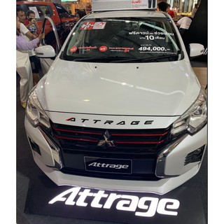 ตัวอักษรฝากระโปรงหน้ารถ MITSUBISHI ATTRAGE