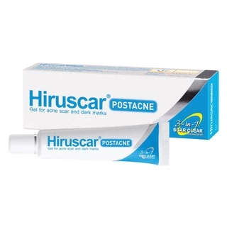 Hiruscar POSTACNE 5g และ 10g เจลใสซึมซาบเร็ว สูตรไม่มีแอลกอฮอล์ 3 in 1 Scar Clear