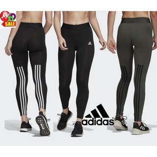 Adidas - ใหม่ กางเกงใส่ออกกำลังกายรัดรูป ADIDAS MUST HAVES 3-STRIPES TIGHTS GC6949 FI4630