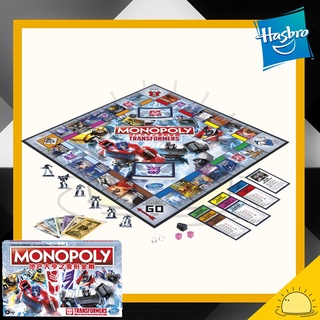 Hasbro Gaming Monopoly: Transformers Edition Board Game for 2-6 Players Includes Autobot and Decepticon Tokens